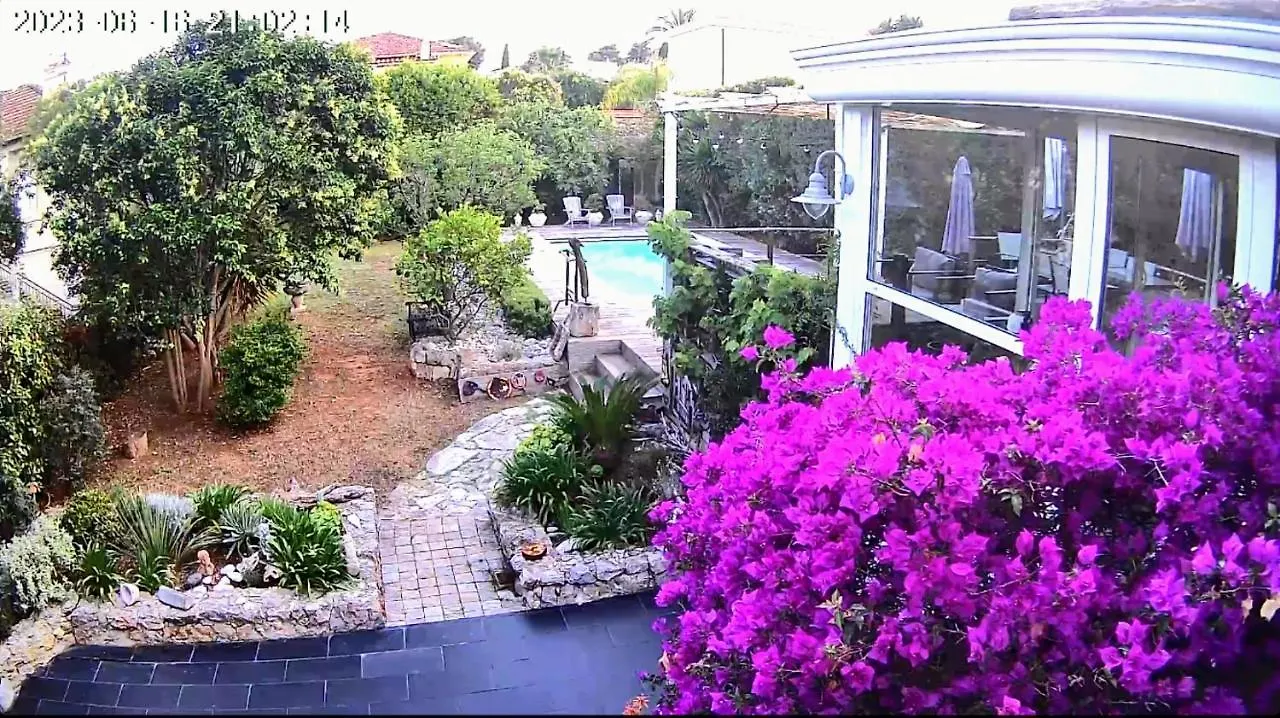 Cannes Charming Villa Exclusive Private Pool Garden Near Beach Le Cannet Francie