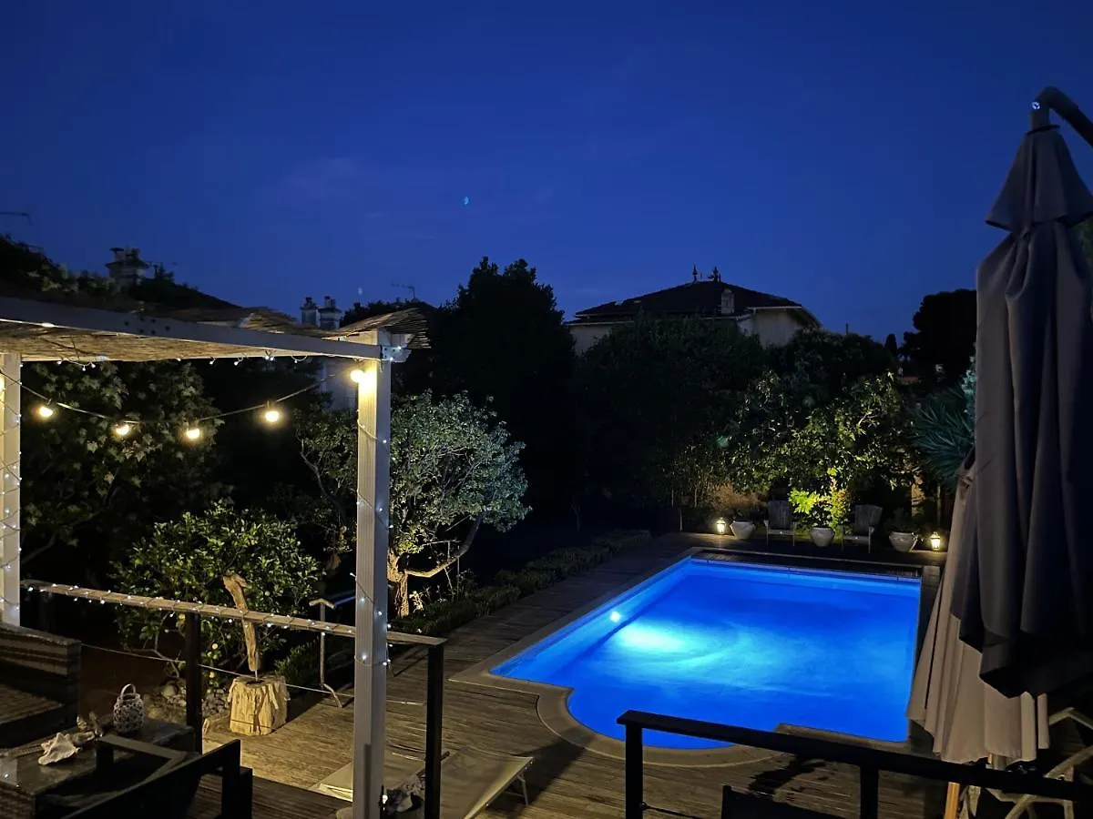 Cannes Charming Villa Exclusive Private Pool Garden Near Beach Le Cannet 0*,
