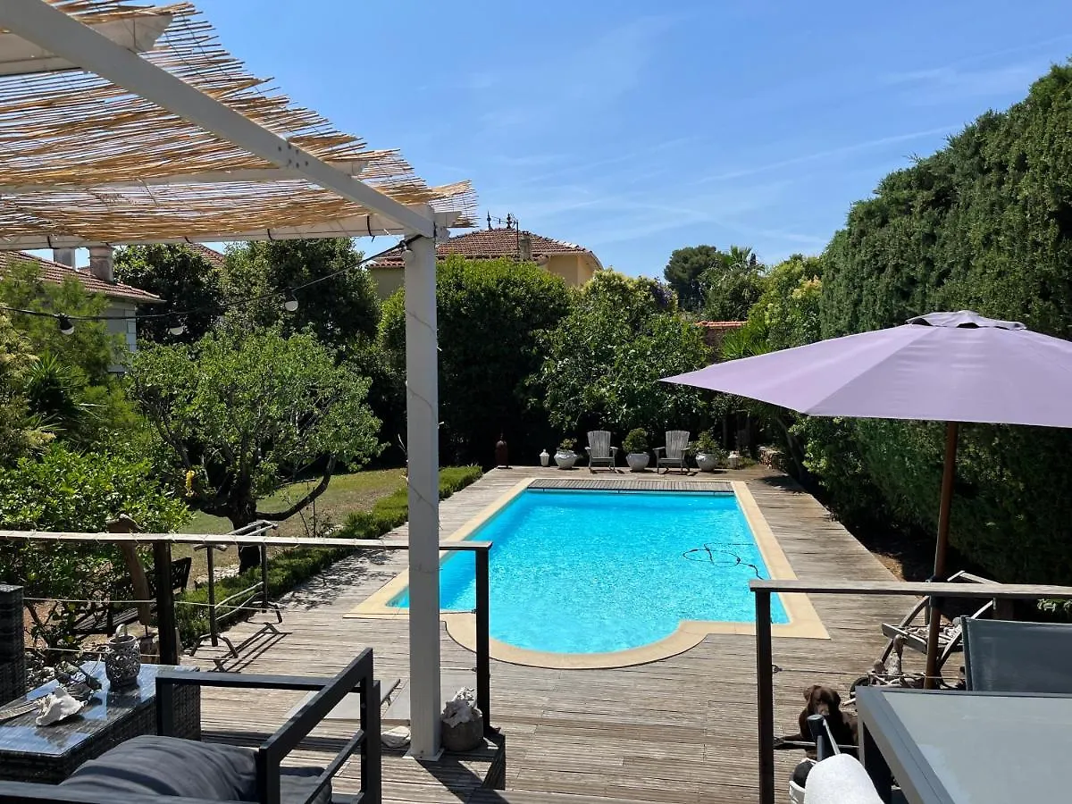 Cannes Charming Villa Exclusive Private Pool Garden Near Beach Le Cannet France