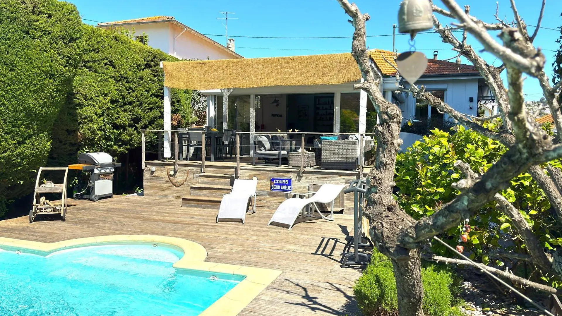 Cannes Charming Villa Exclusive Private Pool Garden Near Beach Le Cannet France